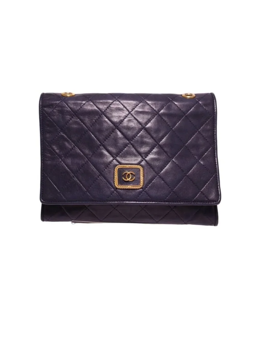 Chanel Quilted Lambskin Chain Shoulder